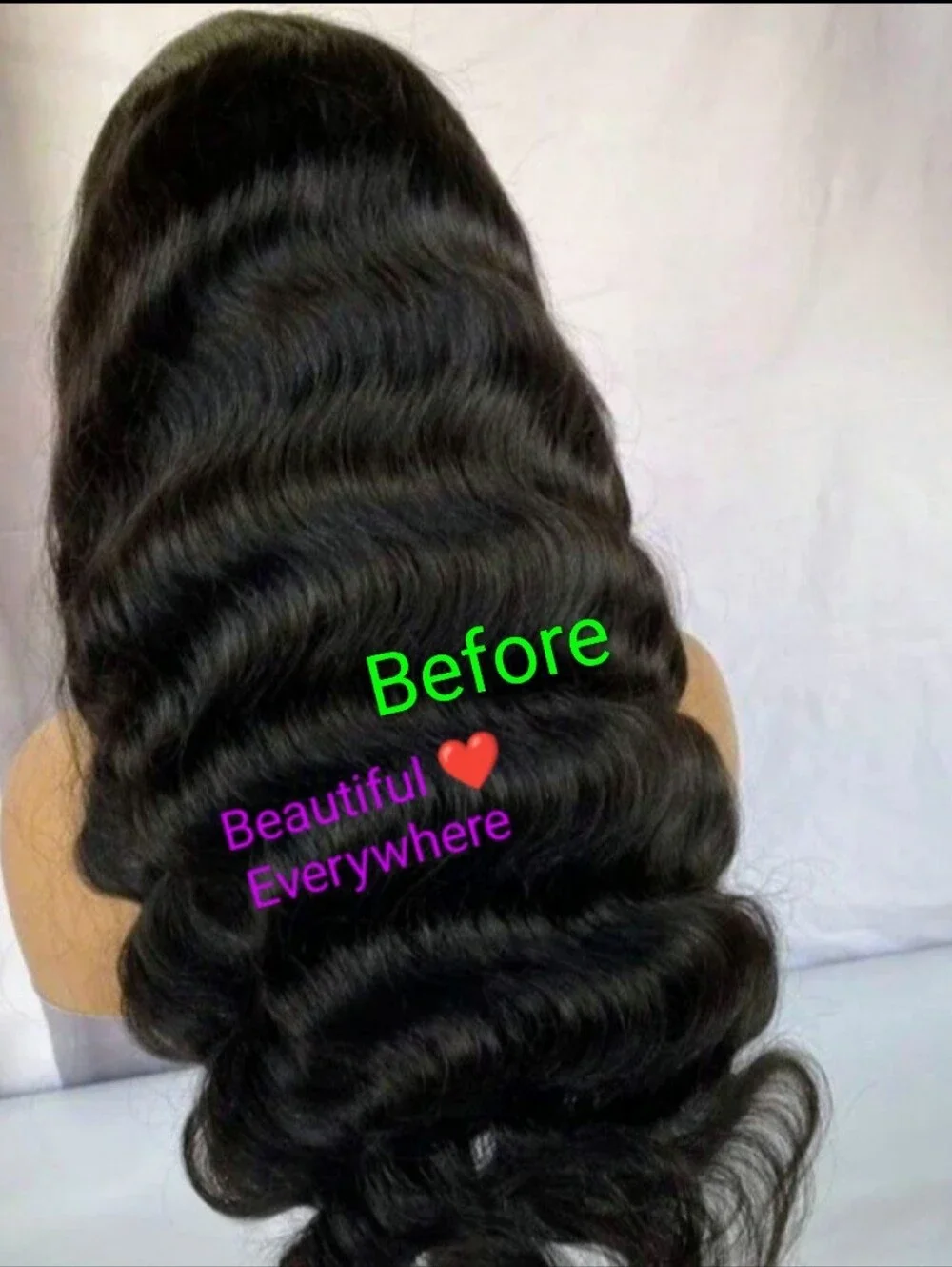 Human hair lace wig
